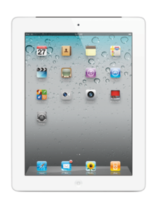 White iPad 2