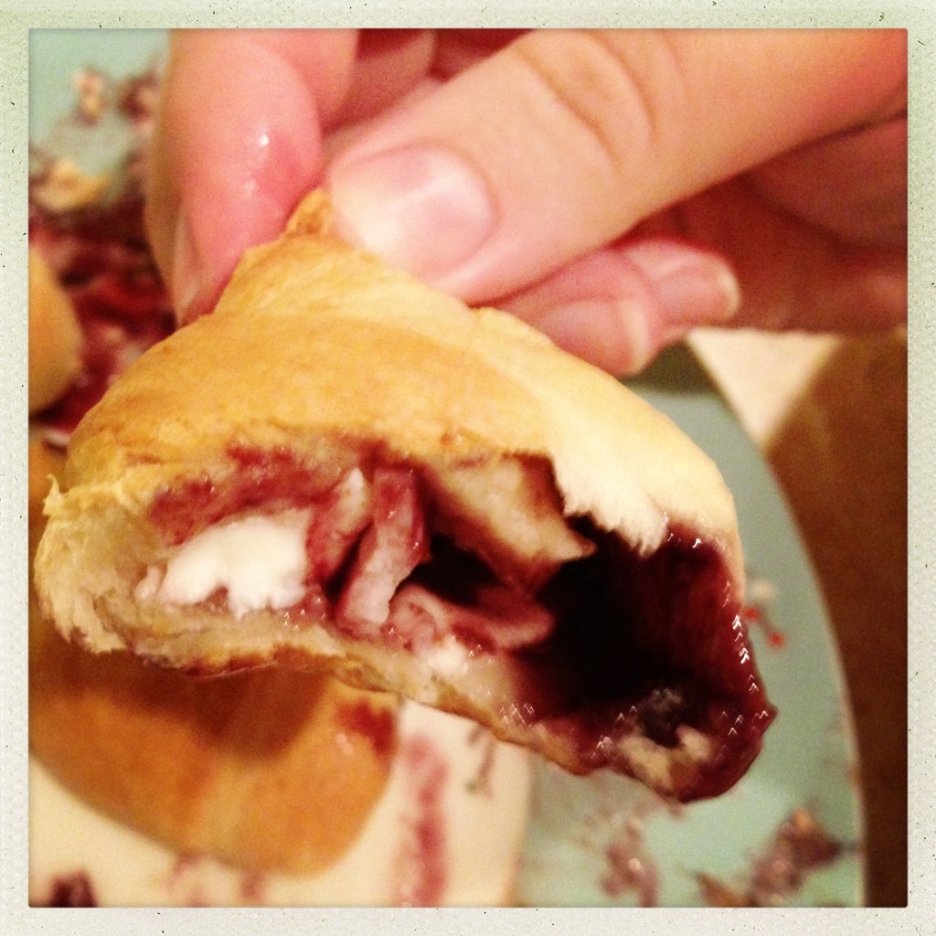 Monte Cristo Stuffed Crescent Rolls - one bite!