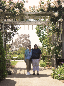 My mom & I at the Huntington Library & Gardens